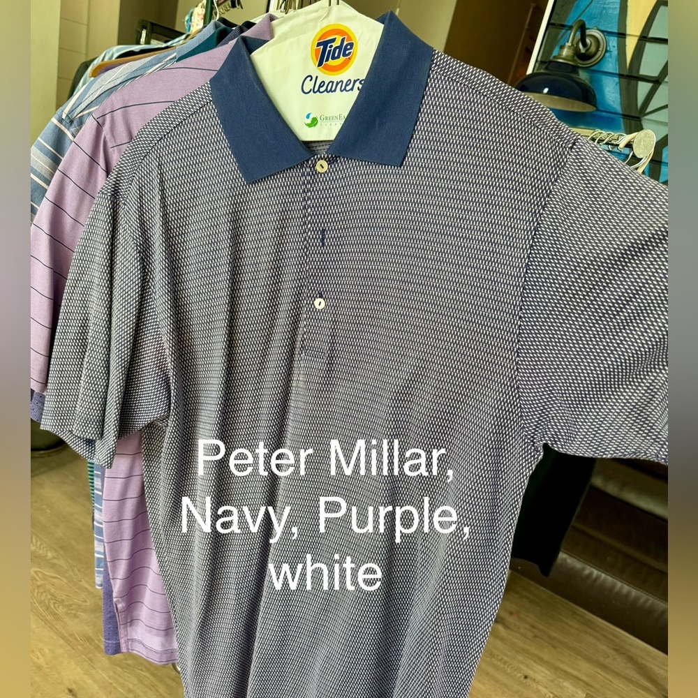 Lot of 10 Various Men’s Golf Shirts Size Large, EUC (one NWT)! Can bundl… - Picture 9 of 12